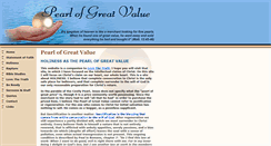 Desktop Screenshot of pearlofgreatvalue.com